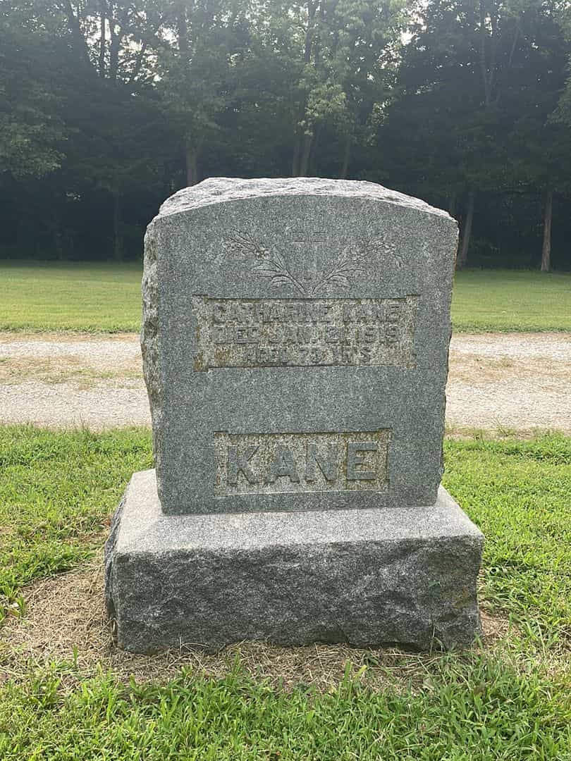 Catherine Kane's grave. Photo 1