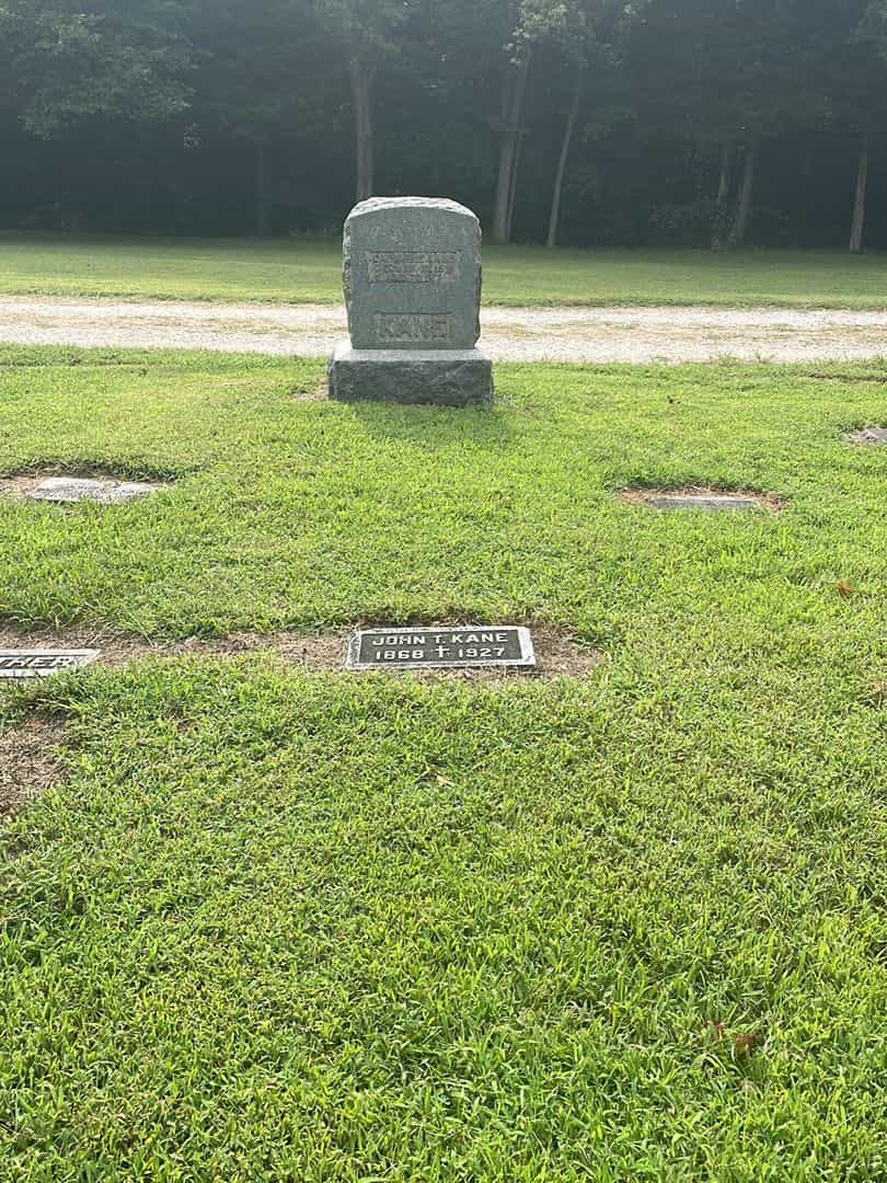 John Thomas Kane's grave. Photo 2
