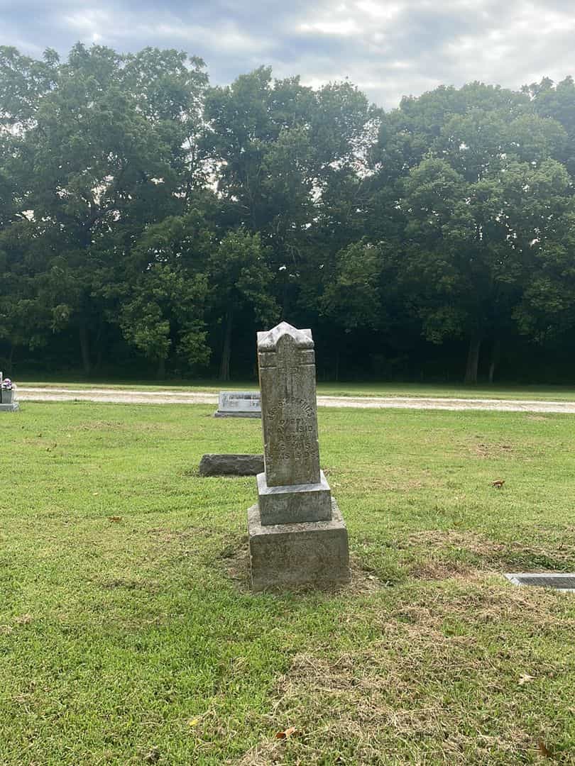 Joseph G. Jeffries's grave. Photo 2