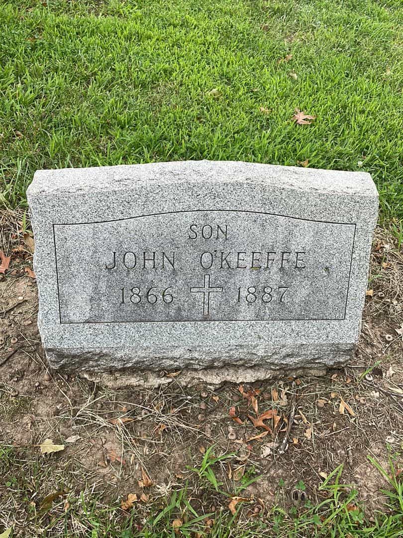 John O'Keeffe's grave. Photo 3