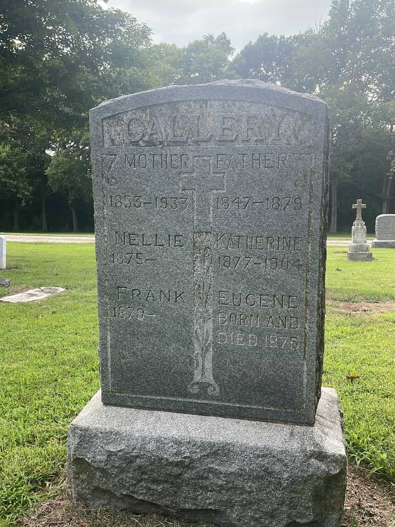 Katherine Callery's grave. Photo 1