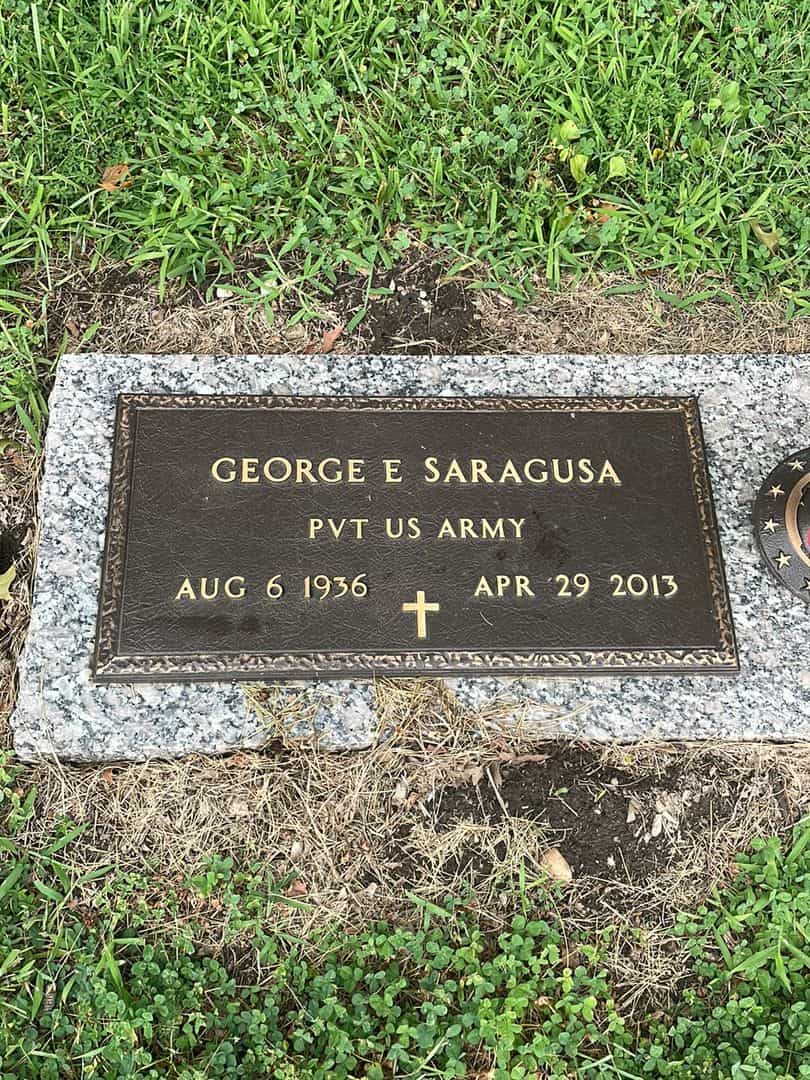 George E. Saragusa's grave. Photo 1