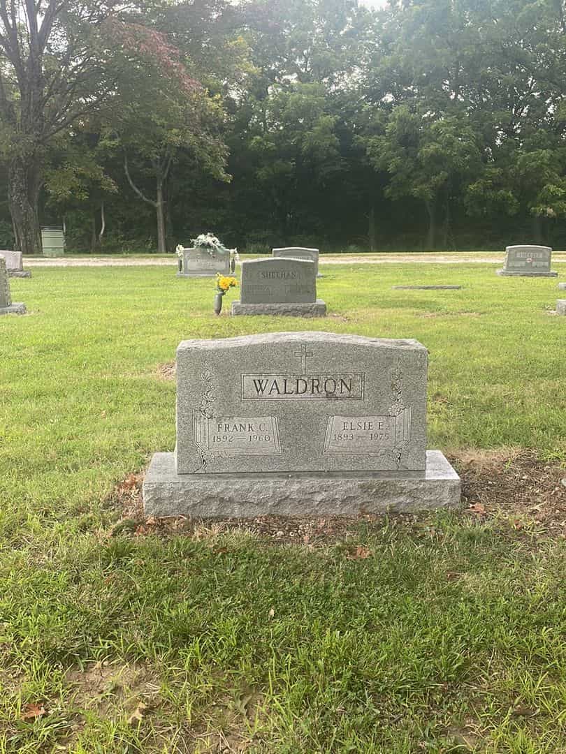 Frank C. Waldron's grave. Photo 2