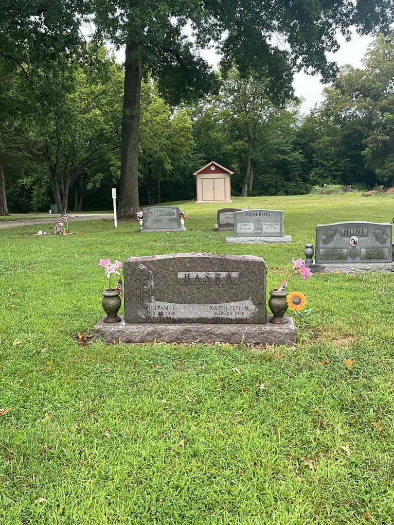 William L. Baska's grave. Photo 2