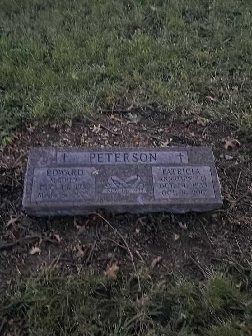 Patricia Ann Tidwill Peterson's grave. Photo 1