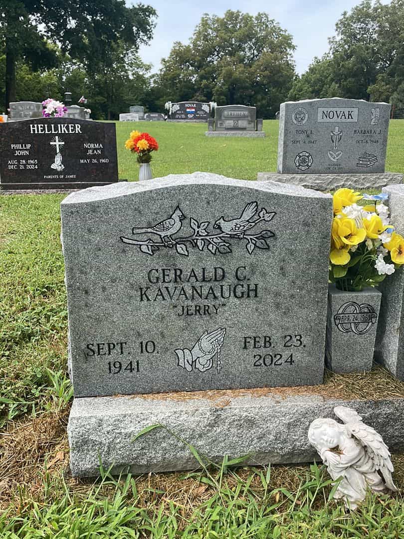 Gerald Clarence "Jerry" Kavanaugh's grave. Photo 1