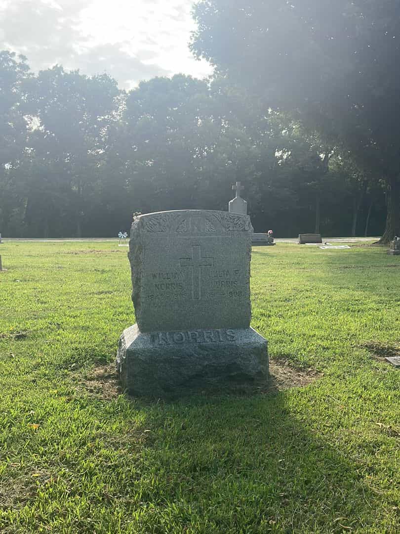 William Norris's grave. Photo 2