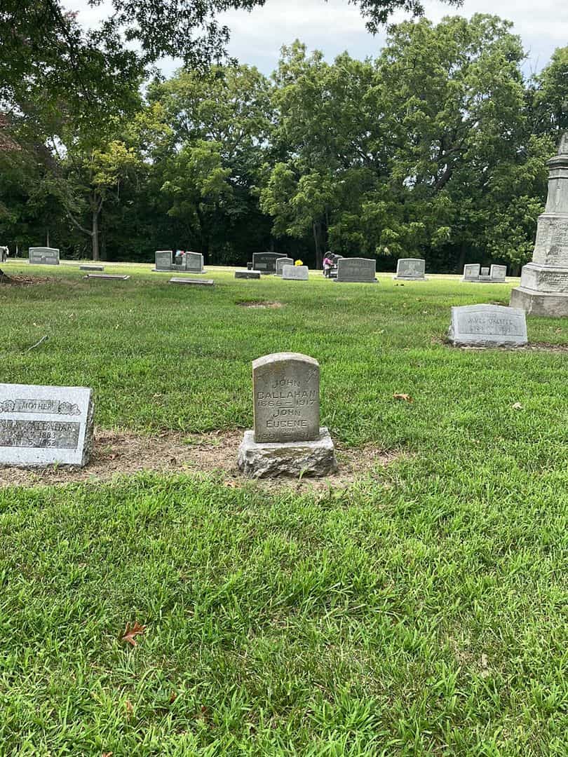 John Eugene Callahan's grave. Photo 2