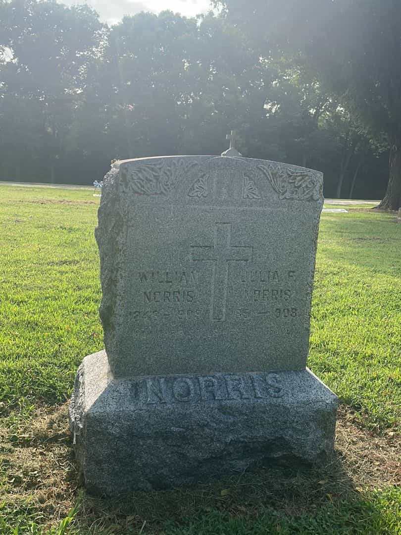 William Norris's grave. Photo 1
