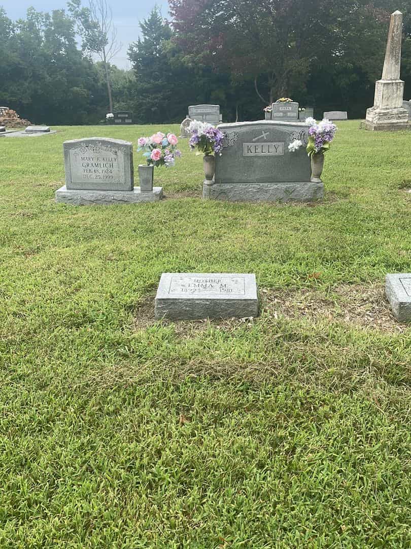 Emma Mary Kelly's grave. Photo 2