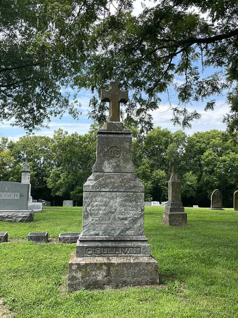 Eugene O’Sullivan's grave. Photo 2