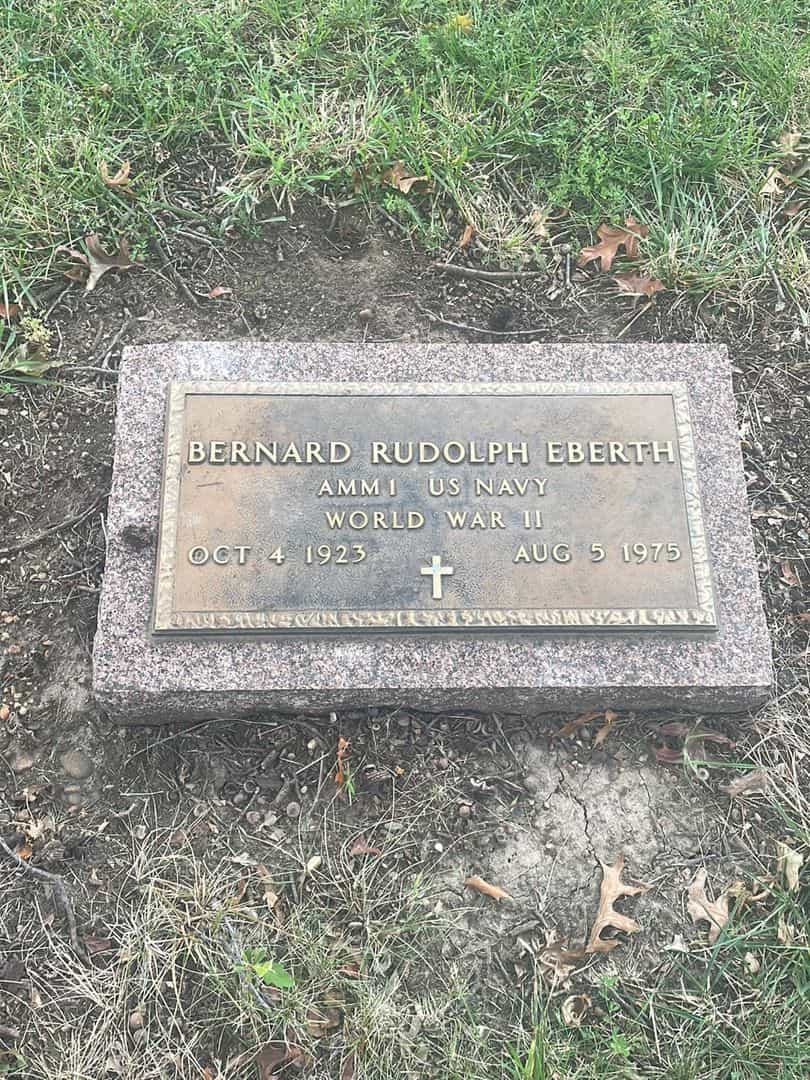 Bernard Rudolph Eberth's grave. Photo 1
