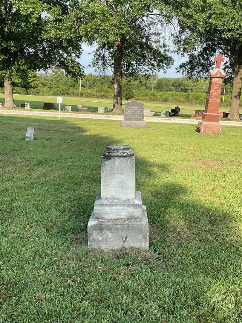Mary J. Ellis's grave. Photo 2