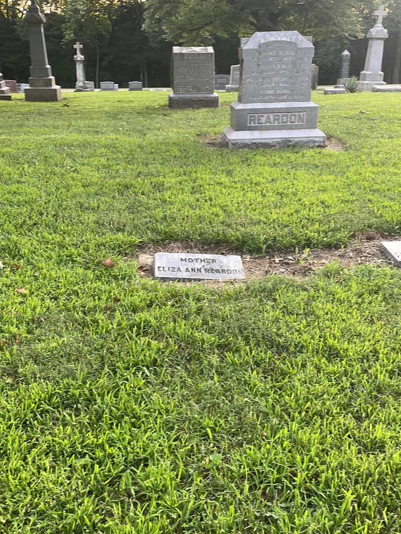 Anna Eliza Reardon's grave. Photo 3