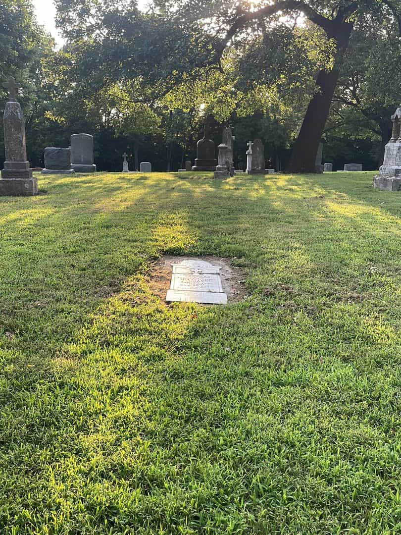 Joseph McCaffrey's grave. Photo 2