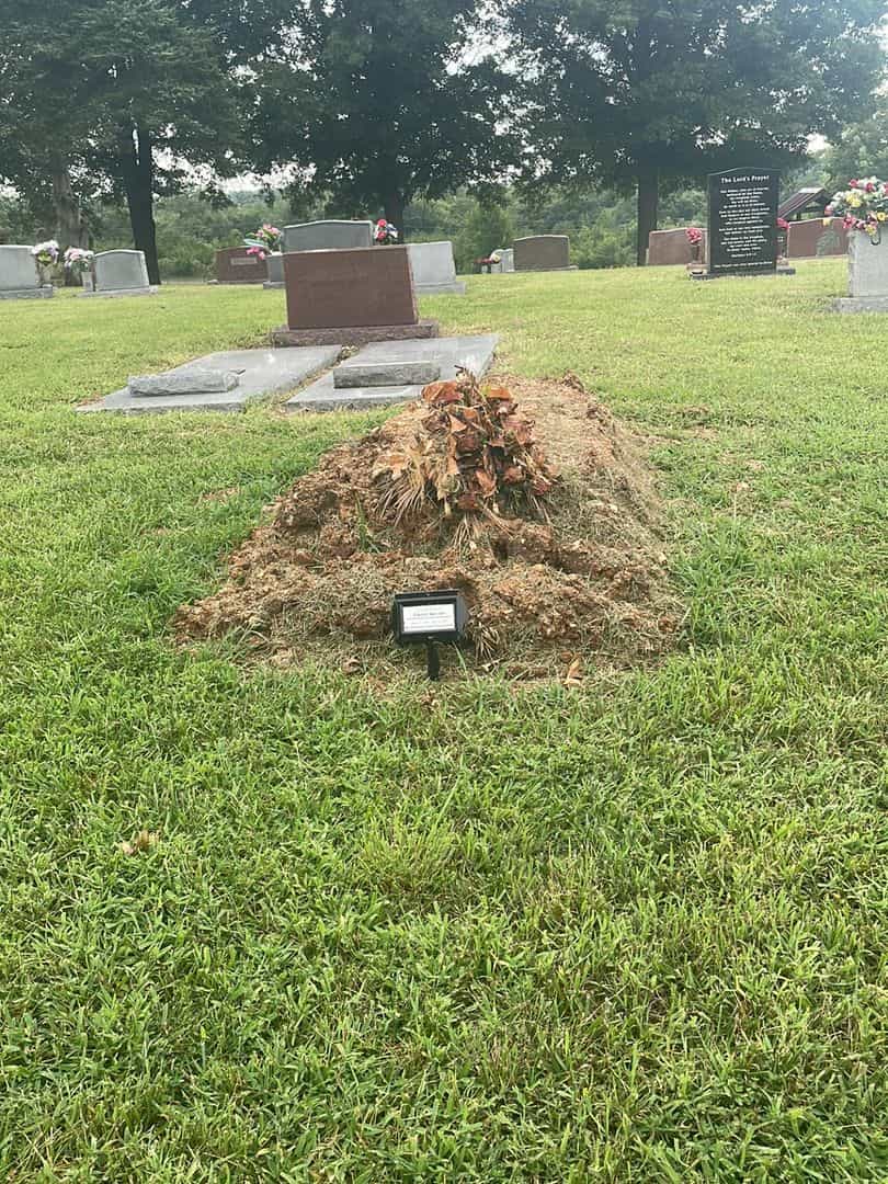 Edward Alan Ives's grave. Photo 2