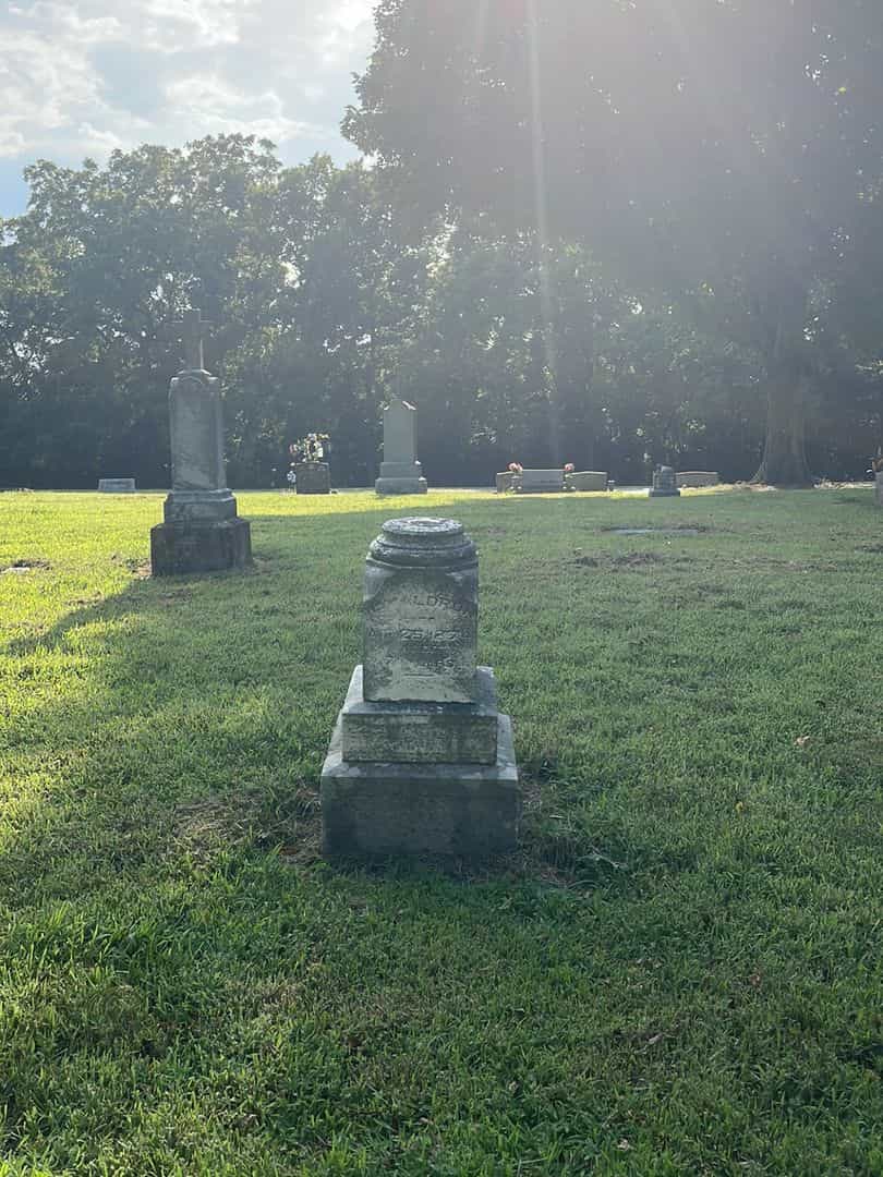 William Waldron's grave. Photo 2