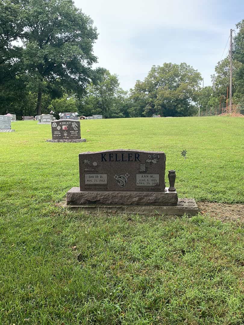 Ann M. Keller's grave. Photo 2
