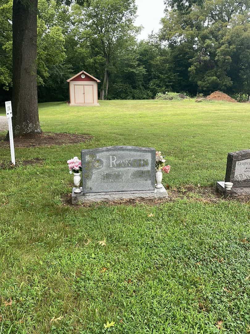 Doctor Jack E. Rankin's grave. Photo 2
