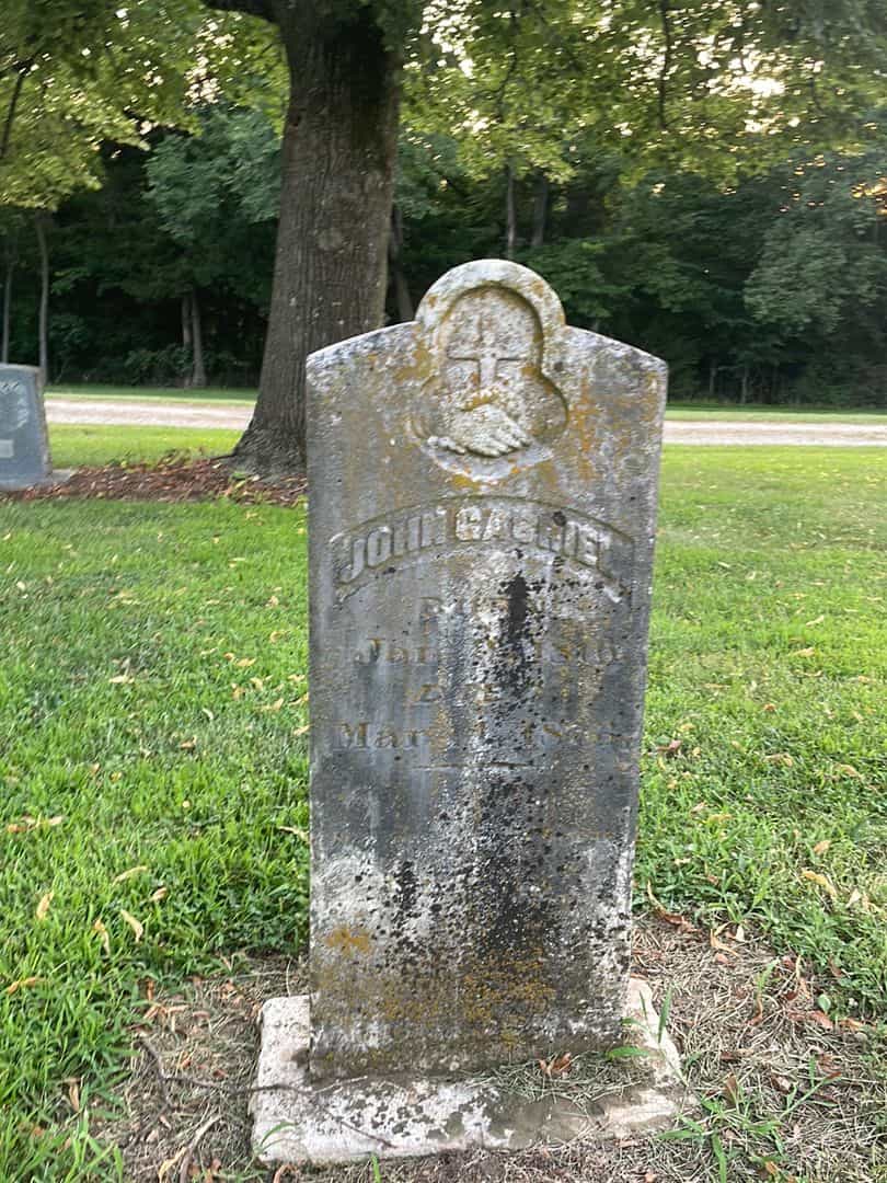 John Gabriel's grave. Photo 1