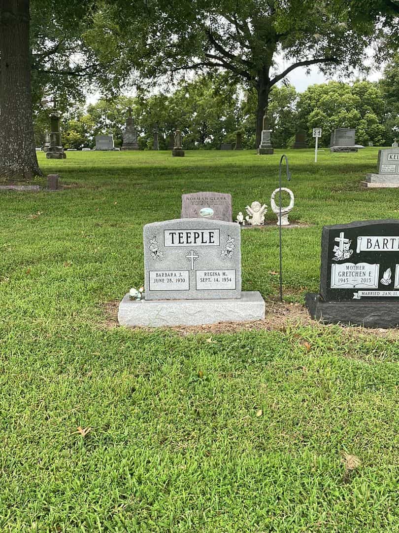 Barbara J. Teeple's grave. Photo 2