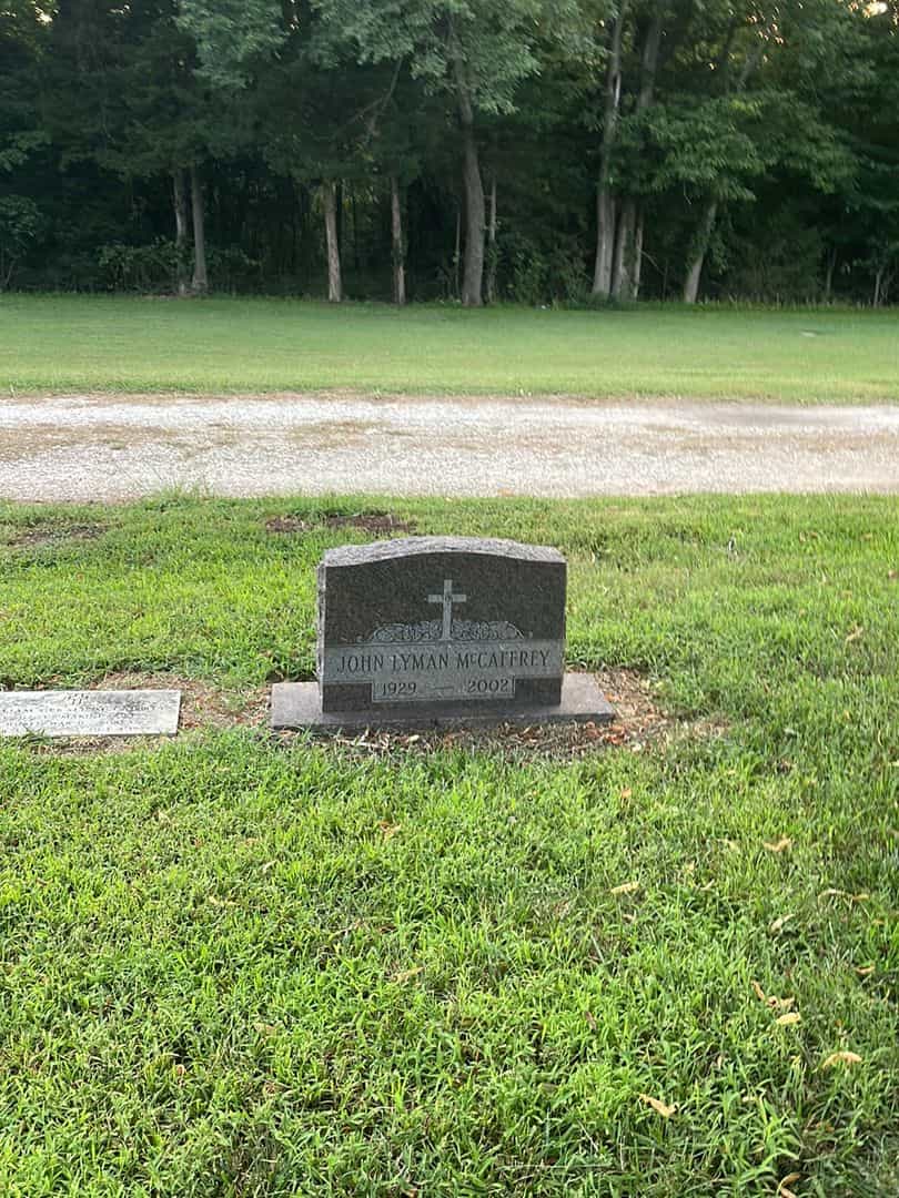 John Lyman McCaffrey's grave. Photo 2