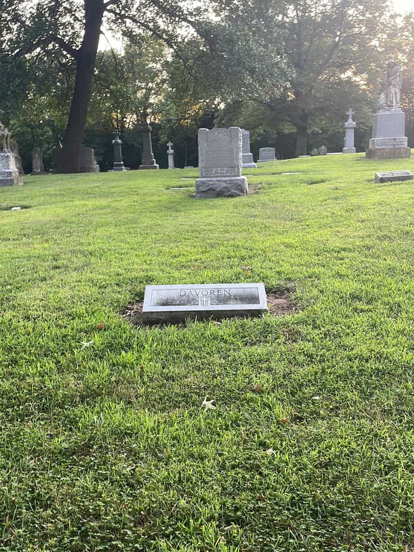 James Thomas Davoren's grave. Photo 2