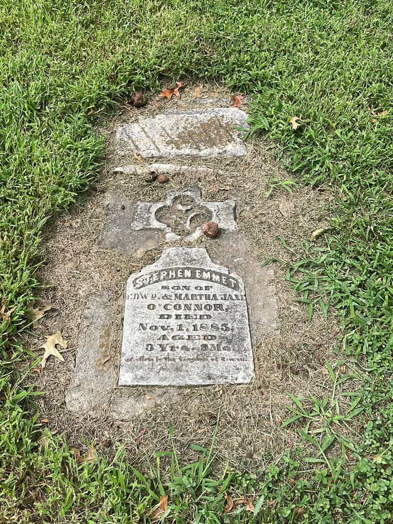 Stephen Emmet O’Conner's grave. Photo 1
