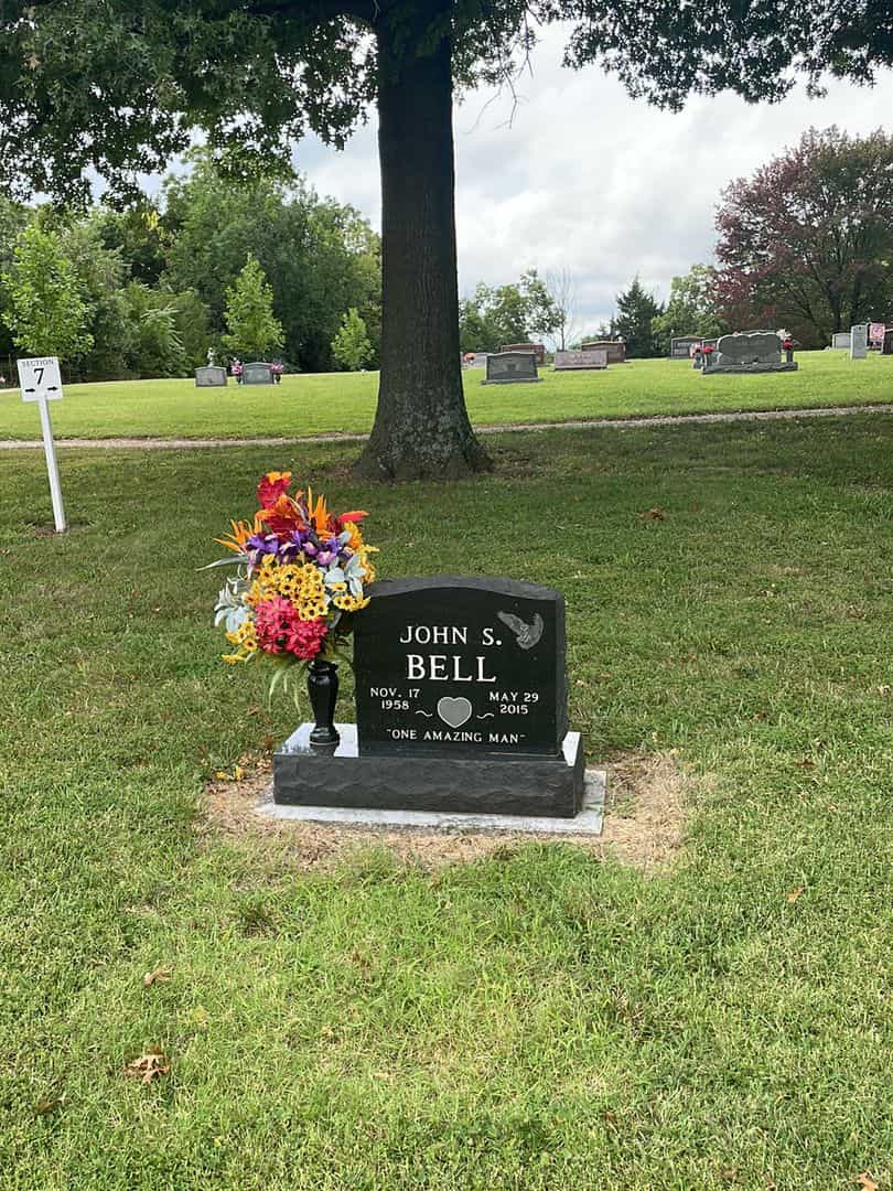John Scott Bell's grave. Photo 2