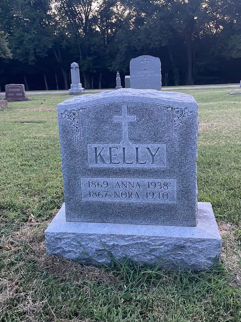 Anna Kelly's grave. Photo 1