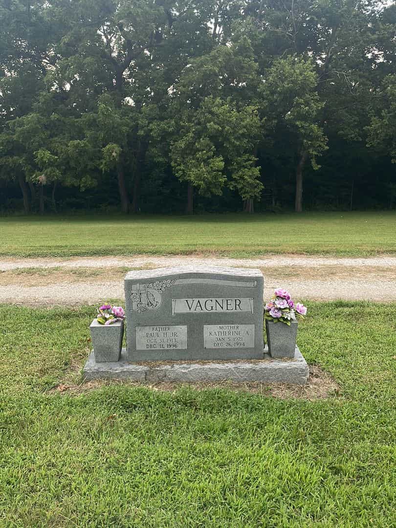 Paul H. Vagner Junior's grave. Photo 2
