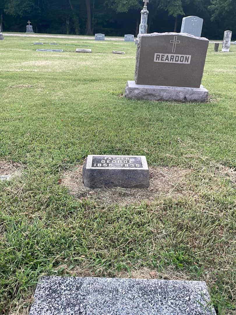 George Reardon's grave. Photo 2