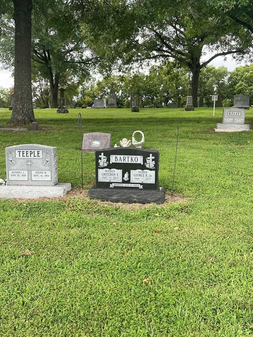 George R. Bartko Junior's grave. Photo 2