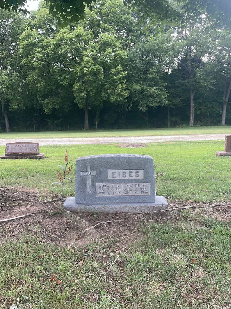Edward Bernard Eibes's grave. Photo 2
