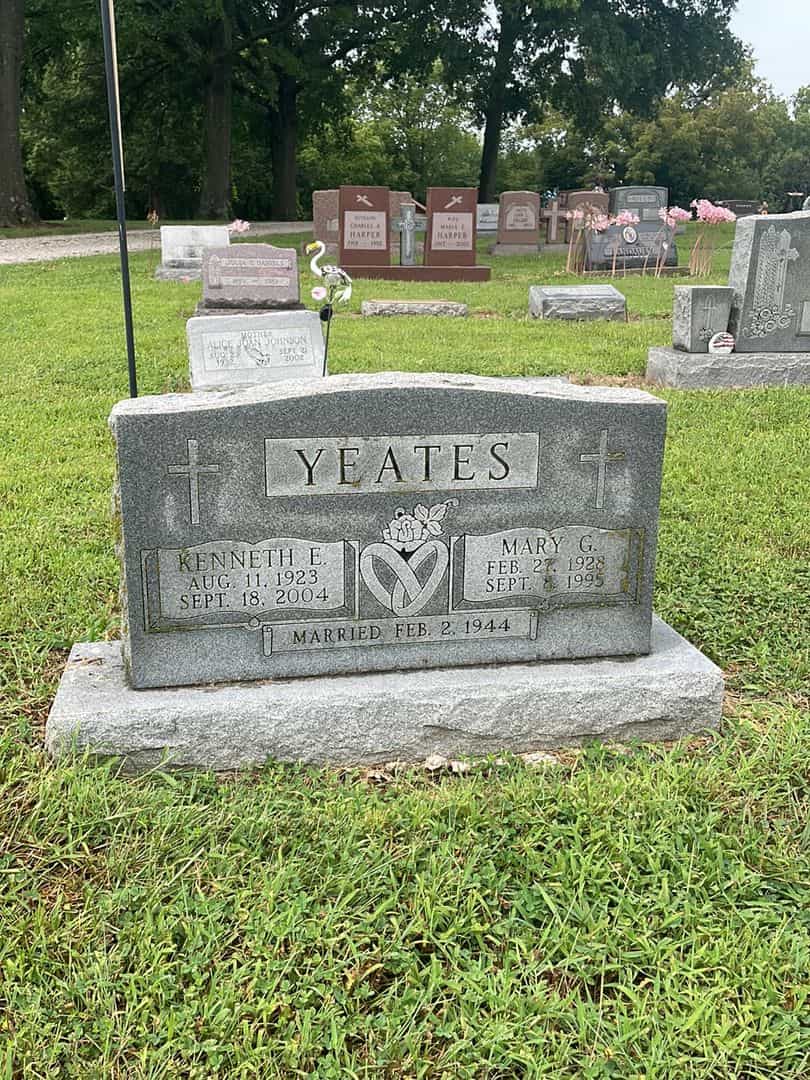 Mary Gabriel Yeates's grave. Photo 1
