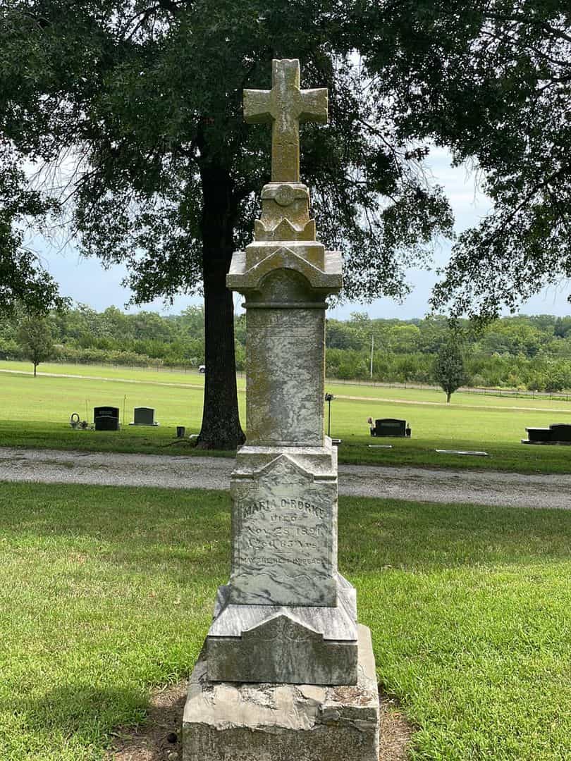 Maria O’Rorke's grave. Photo 2
