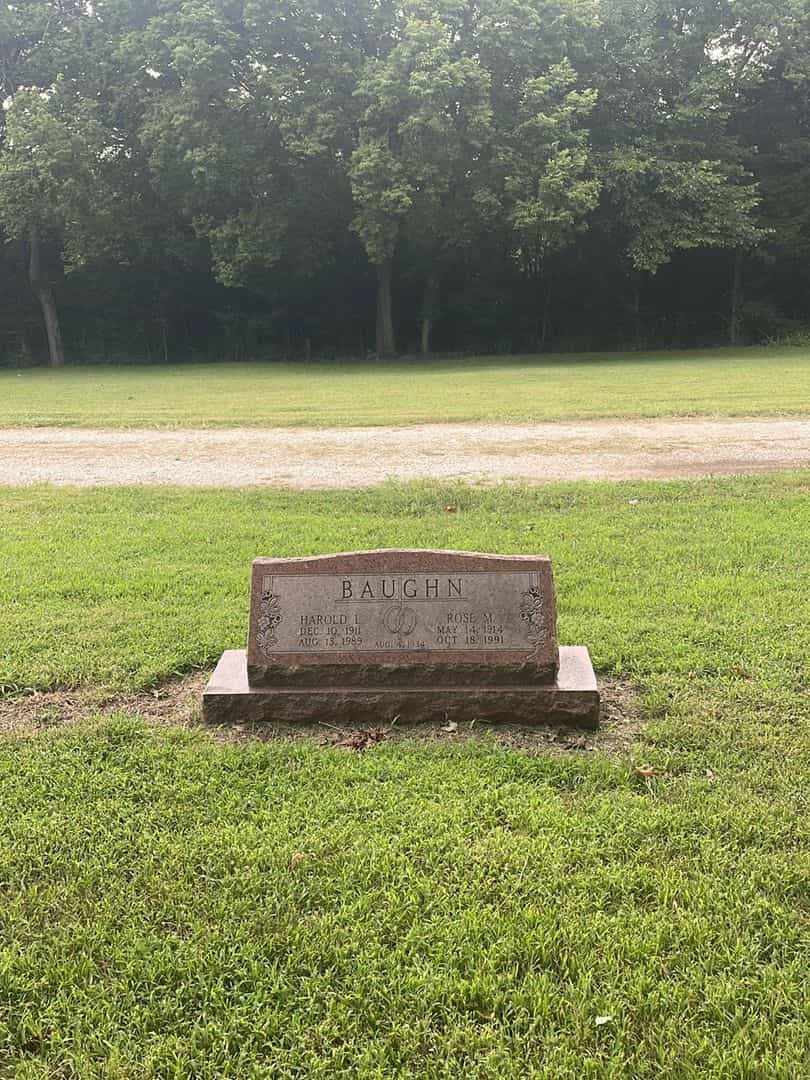 Rose M. Baughn's grave. Photo 2