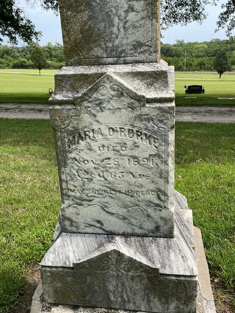 Maria O’Rorke's grave. Photo 1