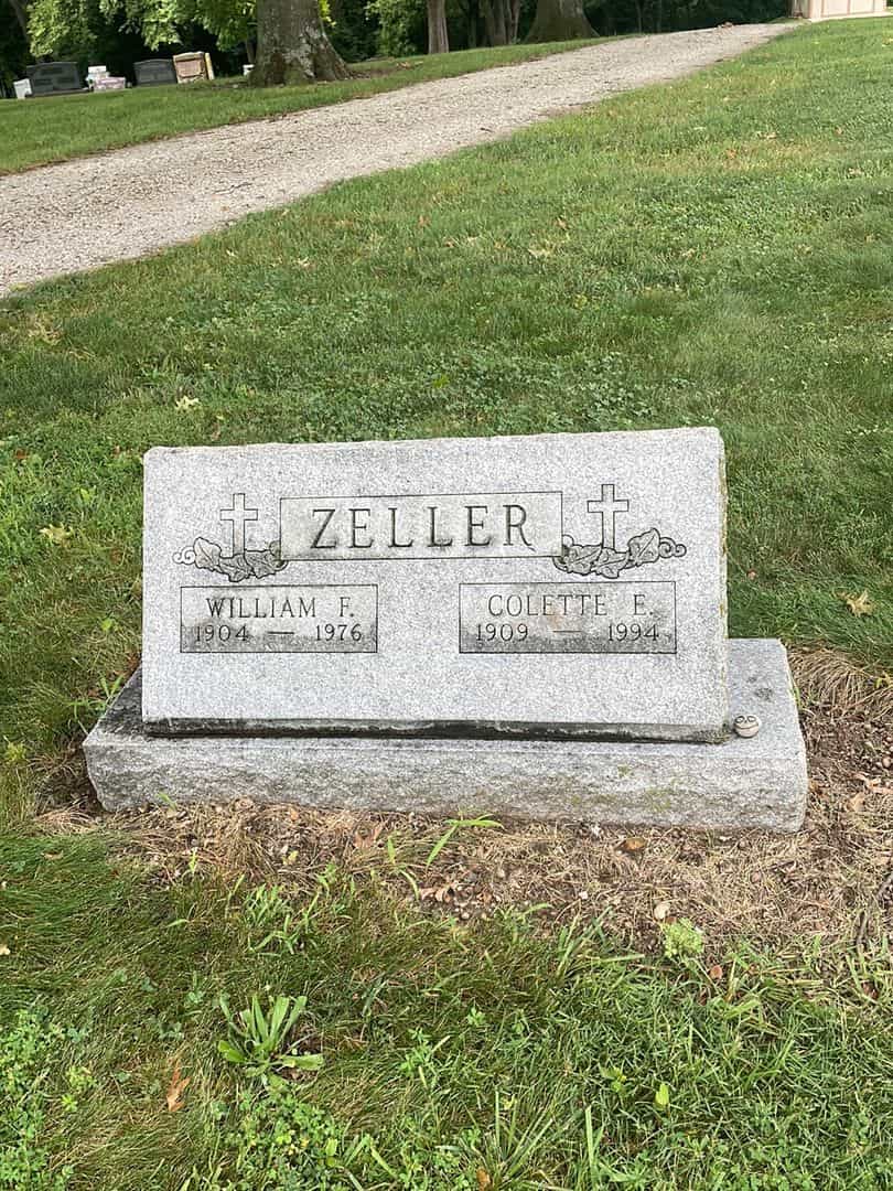 Colette E. Zeller's grave. Photo 1