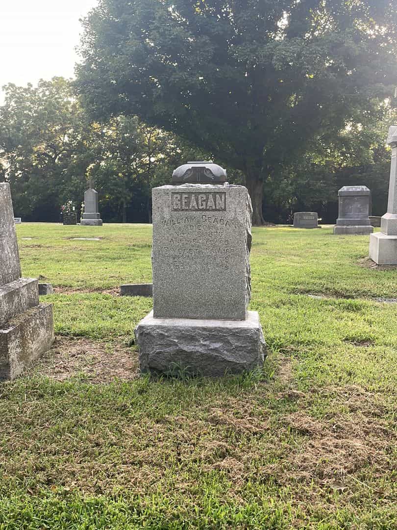 Bridget Geagan's grave. Photo 2