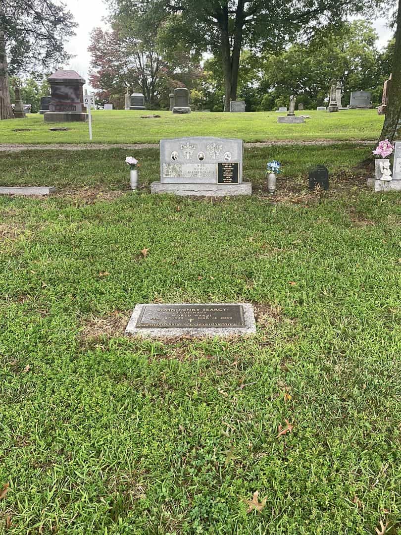John Henry Searcy Junior's grave. Photo 2