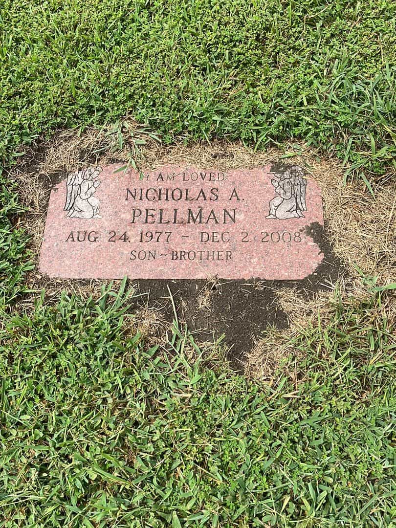 Nicholas Adam Pellman's grave. Photo 1