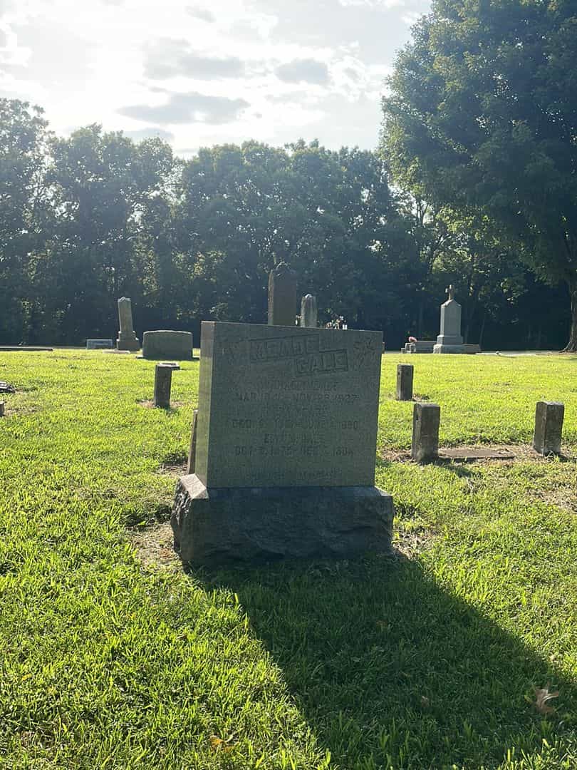 Elva M. Gale's grave. Photo 2