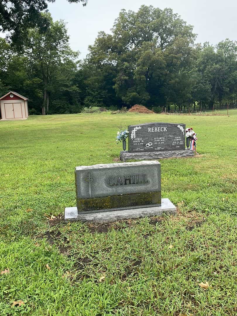 Barbara Cahill's grave. Photo 2
