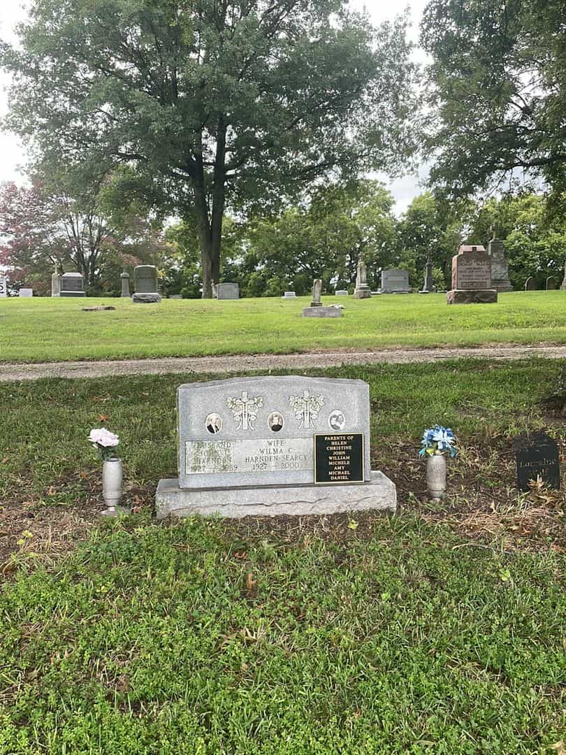 John Lawrence Harnden Senior's grave. Photo 2