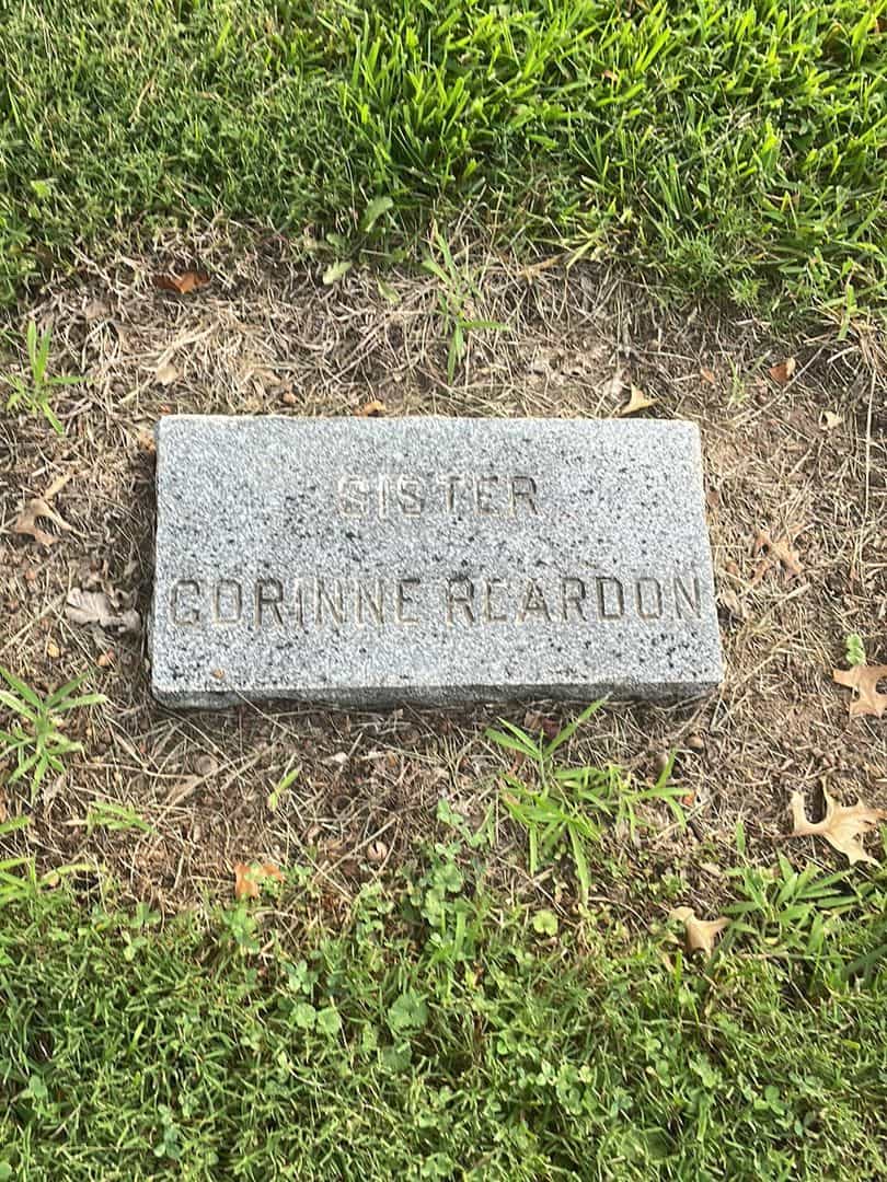 Corinne Reardon's grave. Photo 3