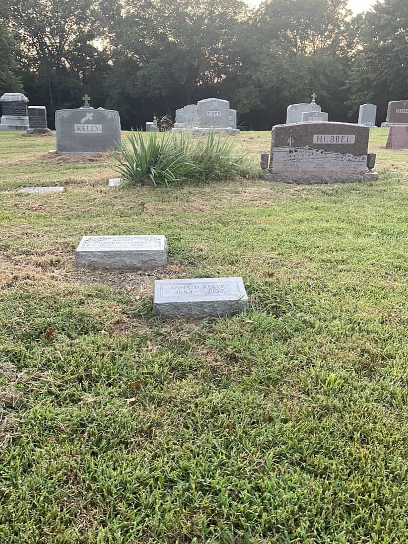 Anna H. Reeves's grave. Photo 2