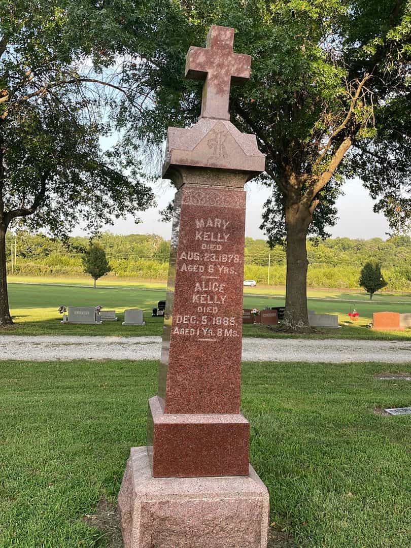 Alice Kelly's grave. Photo 1