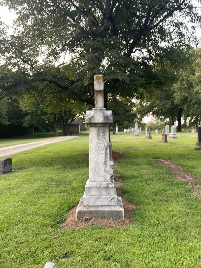Stephen Saunders's grave. Photo 2