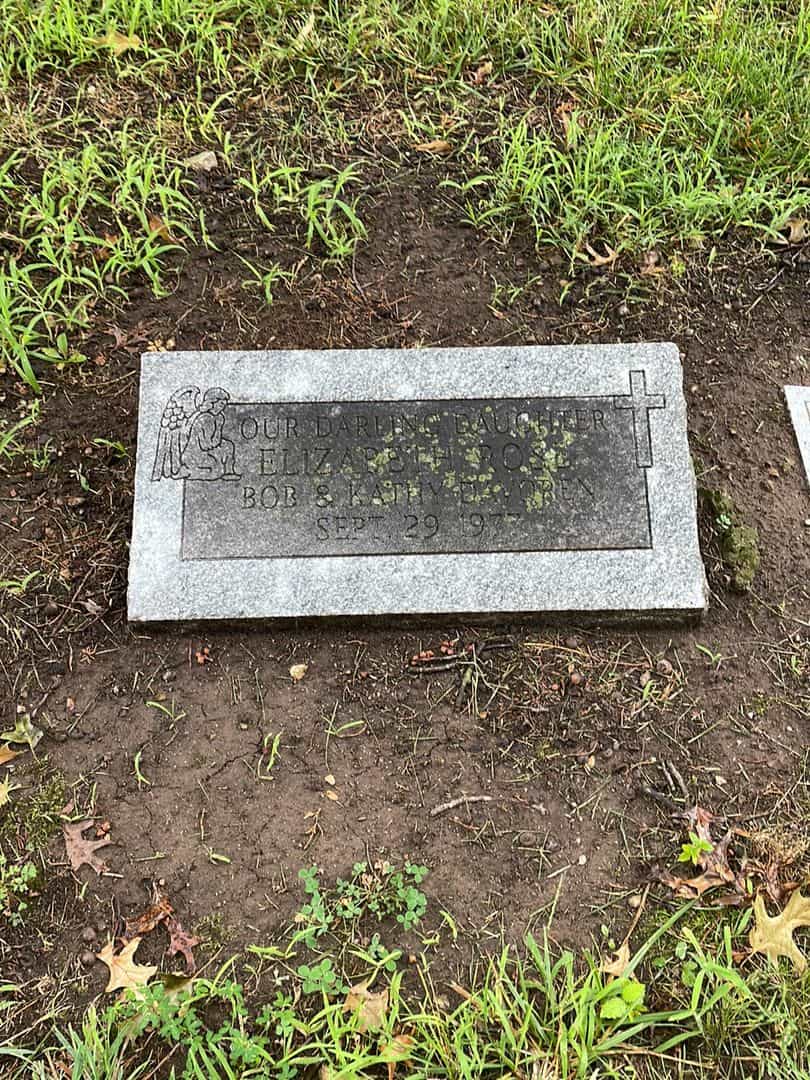 Elizabeth Rose Davoren's grave. Photo 1